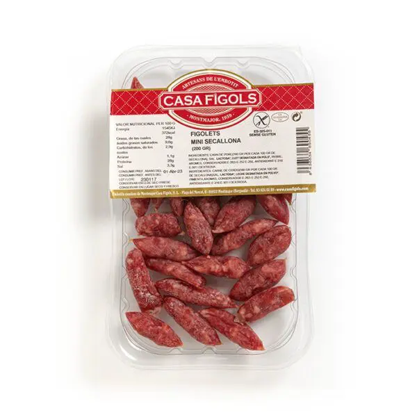 Figolets mini secallones – Safata 200 gr. - Imatge 2