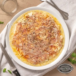 Pizza de peu de porc